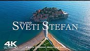 SVETI STEFAN 🇲🇪 Свети Стефан 2024 | Drone Aerial 4K | Saint Stephen Montenegro Crna Gora Црна Гора