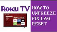 Roku TV Reset - Roku TV Frozen - Fix Roku TV - How to Reset Frozen Roku TV or Roku Player