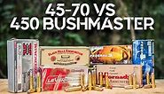 45-70 VS 450 Bushmaster (Pumpkin Shootout)