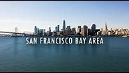 Flying Over The San Francisco Bay Area | 4K Aerial Film