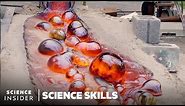How Far Volcanologists Go To Test Lava | Science Skills