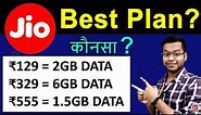 Jio Best Recharge Plan - 75/98/129/329/555/599 All Explained | Jio Phone Best Recharge Plans