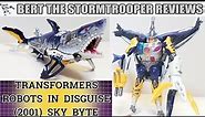 Transformers Robots In Disguise (2001) SKY BYTE Review! Bert the Stormtrooper Reviews!
