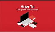 How to change your library account password