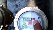 How to calculate water flow meter reading - Kranti water meter
