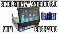 Single Din Android 6.0 Car Stereo GPS+WiFi - Ezonetronics