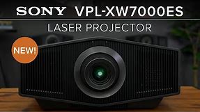 Sony VPL-XW7000ES - Bright, Immersive Home Theater Entertainment from a Native 4K Laser Projector!