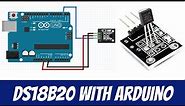 How to use DS18B20 with Arduino (Example included)
