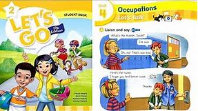 Let's Go 2 Unit 4 _ Occupations _ Student Book _ 5th Edition