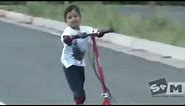 Kid on scooter meme