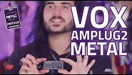 VOX AmPlug2 Metal Guitar Headphone Amplifier - Tiny Metal Amp!
