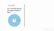 Finding Area Between Two Concentric Circles | Geometry | Study.com