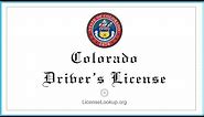 Colorado Driver License - What You need to get started #license #Colorado