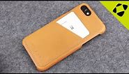 Mujjo iPhone 7 Leather Wallet Case Review - Hands On