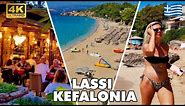LASSI Kefalonia's Breathtaking Beaches | 🚶‍ Greece 🇬🇷 Walking Tour 🌞🏖️