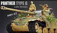 Panther Type G Late Version - Part 1 - 1/35 Tamiya - Tank Model - [ model building ]
