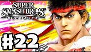 Ryu! - Super Smash Bros Ultimate - Gameplay Walkthrough Part 22 (Nintendo Switch)