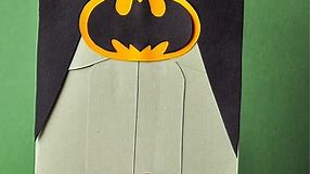 DIY Batman Birthday Card