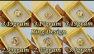 Gold Ring Design For Men With Price 2023 || Gold Ring Design Under 3gram