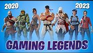 Fortnite All Gaming Legends Series Skins (2020 - 2023)