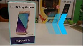 Samsung Galaxy J7 Prime Unboxing and First Impressions | Metro PCS