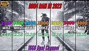 Which DDR4 Ram We Should Buy In 2023 ? | 2133 vs 2400 vs 2666 vs 3000 vs 3200 vs 3600 vs 4000 Mhz |