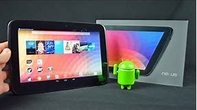 Google Nexus 10: Unboxing & Review (Android 4.2)