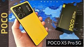 POCO X5 Pro 5G Yellow - Unboxing and Hands-On