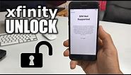 How To Unlock iPhone 7 from Xfinity to any carrier