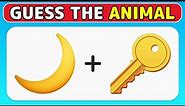 Guess The Animal by Emoji 🦊🐲 | 30 Levels Emoji Quiz | Unlock the Animal Kingdom with Emoji!