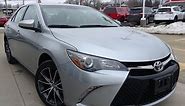 NEW 2017 Toyota Camry XSE Premium Package Review Silver / 1000 Islands Toyota Brockville