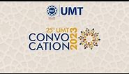 Watch Live the 25th Convocation of UMT.