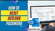 How to Reset Outlook Password | How to Change Password On Outlook Email Account