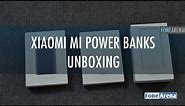 Xiaomi Mi Power Banks with two-way fast charging Unboxing