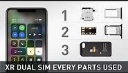 iPhone XR Hack - Dual SIM All Three Solutions And All Parts