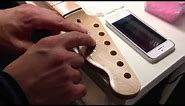 How to apply Fender Telecaster Decal