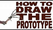 How to draw The Prototype (Poppy Playtime)