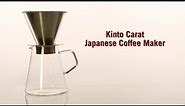Kinto Carat Japanese Coffee Maker from ThinkGeek