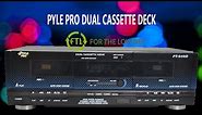 Pyle Dual Cassette Deck Player and Recorder Product Demo