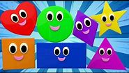The Shapes Song| We are Shapes| Nursery Rhymes| Kids Shapes Song| Shapes for Toddlers| Preschool