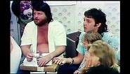 Paul McCartney and Linda at Brian Wilson's 34th birthday 1976