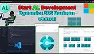 Set up Visual Studio Code, Download Symbols, and Publish an AL Extension on D365 Business Central