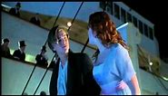 Titanic deleted scene: You're going overboard!