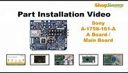 SONY TV Repair KDL-55 Main Boards Replacement Guide for Sony LCD TV Repair