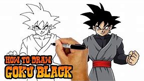 How to Draw Goku Black | Dragon Ball Super