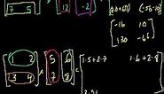 Matrix multiplication (part 1)