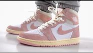 Air Jordan 1 Washed Pink: Unboxing, Review, and On-Feet Look