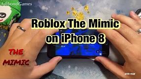 Roblox Game Test on iPhone 8