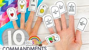 Ten Commandments Bible Craft For Kids