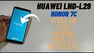 Honor 7c Stuck On Logo Flash Without Pc | Huawei Lnd-L29 Hang On Logo Fix